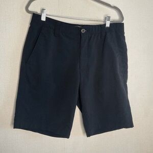 Under Armour Loose Heatgear Athletic Gym Shorts Men Size 36 Black Workout